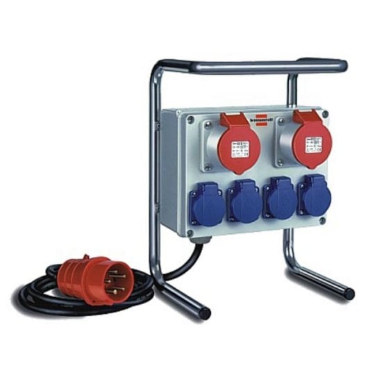 Steckdosenleiste Brennenstuhl 1153750 6 Steckplätze IP44 2 m tragbar Outdoor