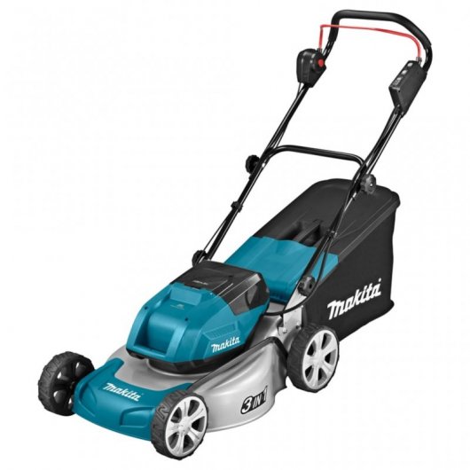 Makita DLM460PT2 Cortacésped a Batería 190W 60L Azul/Negro