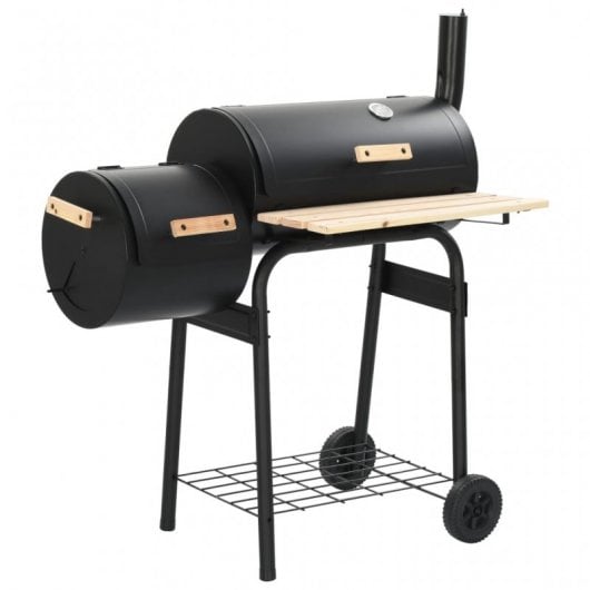Barbecue à charbon VidaXL avec fumoir