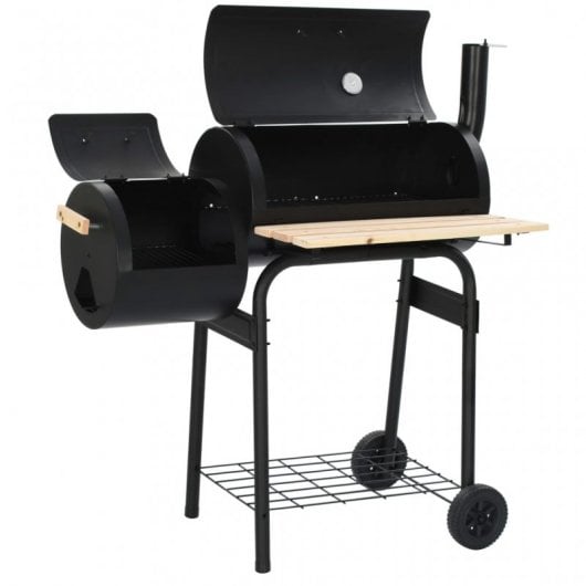Barbecue à charbon VidaXL avec fumoir