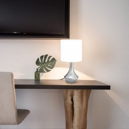 VidaXL Pack de 2 Lampes de Table Tactiles E14 Blanches