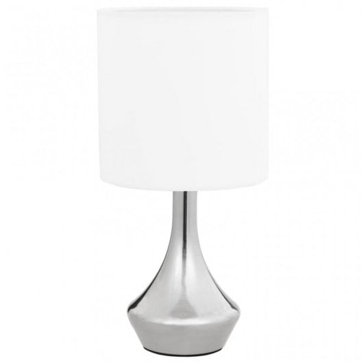 VidaXL Pack de 2 Lampes de Table Tactiles E14 Blanches