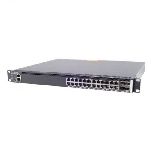 Lenovo 7159BAX Switch de Red G7028 Rear To Front 24 Puertos Negro