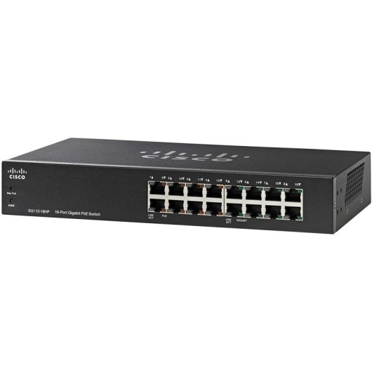 Cisco SG110-16HP Switch 16 Puertos PoE Gigabit