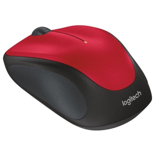 Logitech Wireless Mouse USB Rojo