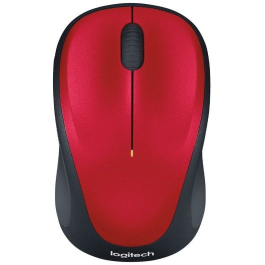 Logitech Wireless Mouse USB Rojo