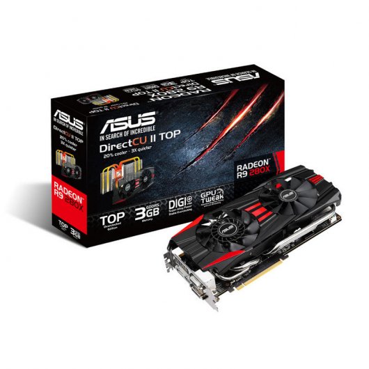 Asus Radeon R9 280X DirectCU II TOP 3GB GDDR5 Reacondicionado