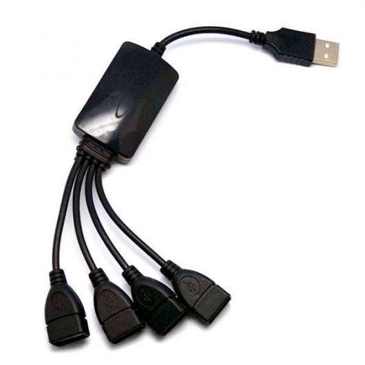 Unotec HUB Cableado 4xUSB