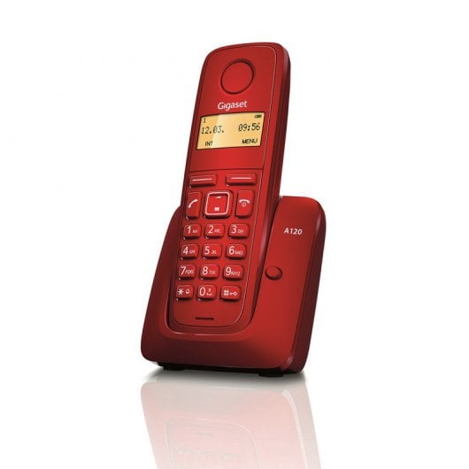 Gigaset A120 Teléfono Inalámbrico Rojo