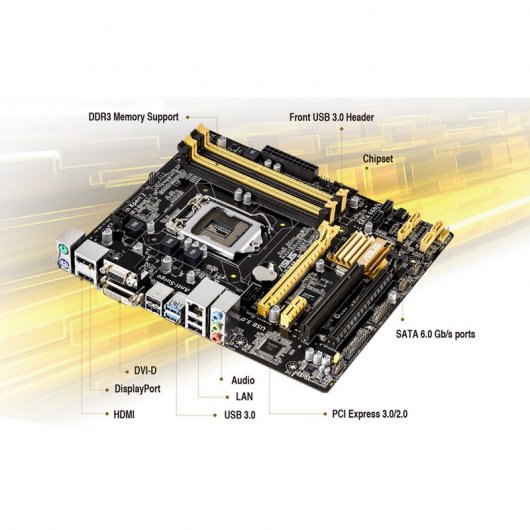 Asus B85M-E (C2) Reacondicionado