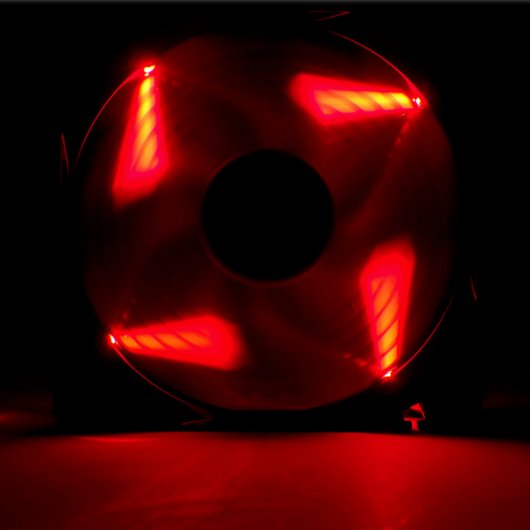 Tacens Mars Gaming MF12 120x120 LED Rojo