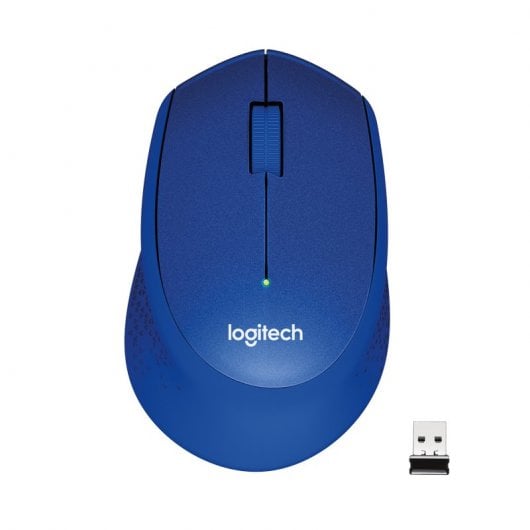 Mouse wireless Logitech M330 Silent Plus blu 1000 DPI