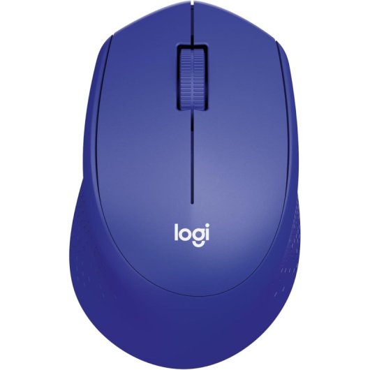 Logitech M330 Silent Plus Ratón Inalámbrico Azul 1000DPI