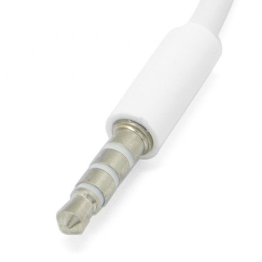 Unotec Duplicador Audio Jack 3.5mm Blanco