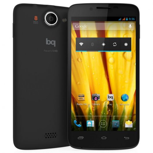 Bq Aquaris 5 HD 16GB Negro Libre Refurbished