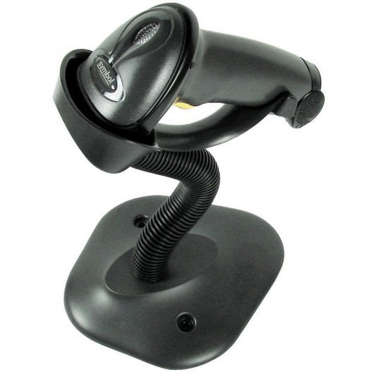 Lecteur de codes-barres USB Zebra LS2208 + support