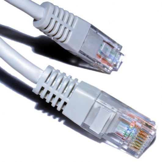 Cable de Red RJ45 UTP Cat.5e 10/100 Gris 5m