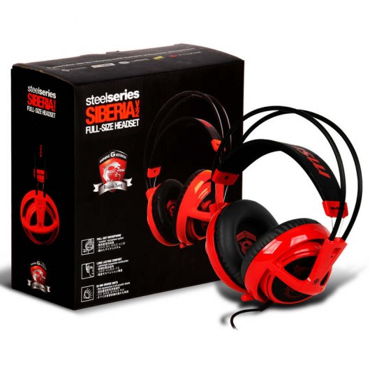 SteelSeries Siberia V2 MSI Rojo PROMOCION