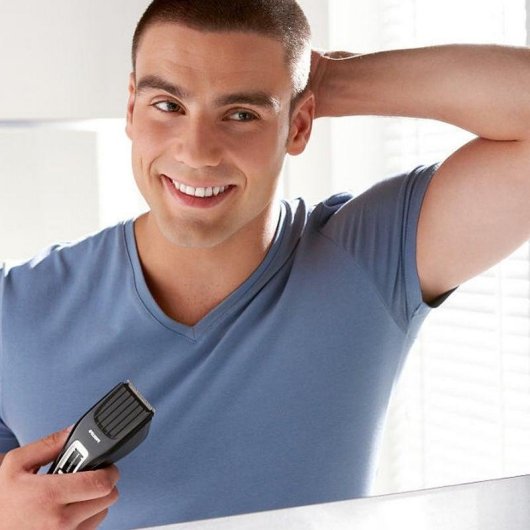 Máquina de Cortar Cabelo Philips Hairclipper HC3410/15 Fio 13 Comprimentos Lâminas Aço