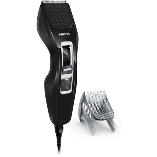 Máquina de Cortar Cabelo Philips Hairclipper HC3410/15 Fio 13 Comprimentos Lâminas Aço