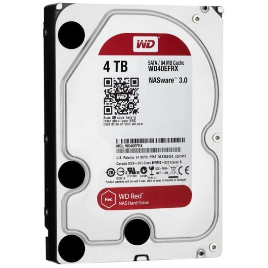 WD NAS Red 4TB SATA3 Recondicionado