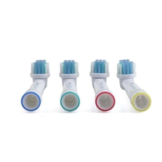 Recargas Escovas Dentes OEM Sensitive 4 Unidades Extra Macio Compatível Oral-B