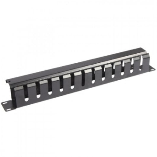 WP Panel Guía Cables Con Tapa 1U