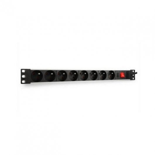 WP WPN-PDU-G01-08 unità di distribuzione dell'energia (PDU) 8 presa(e) AC 1.5U Nero