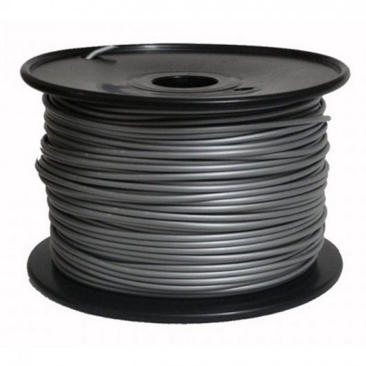 Bobina de filamento ABS 1.75mm Plateado 1Kg