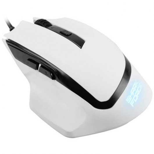 Sharkoon Shark Force White Ratón Gaming 1600DPI