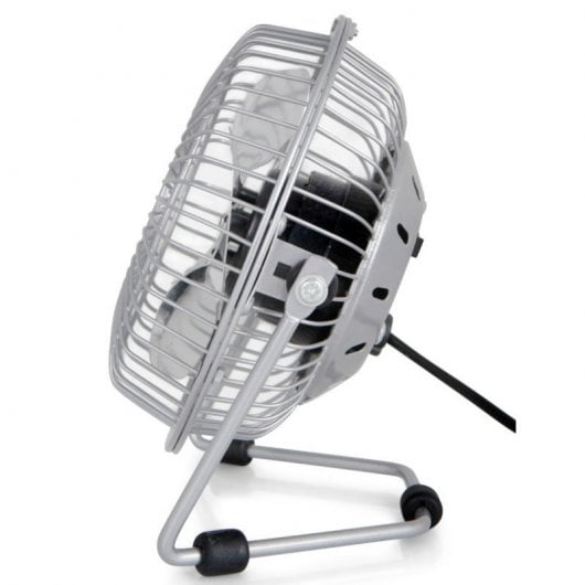 Orbegozo PW1019 Mini Ventilador Sobremesa USB Gris