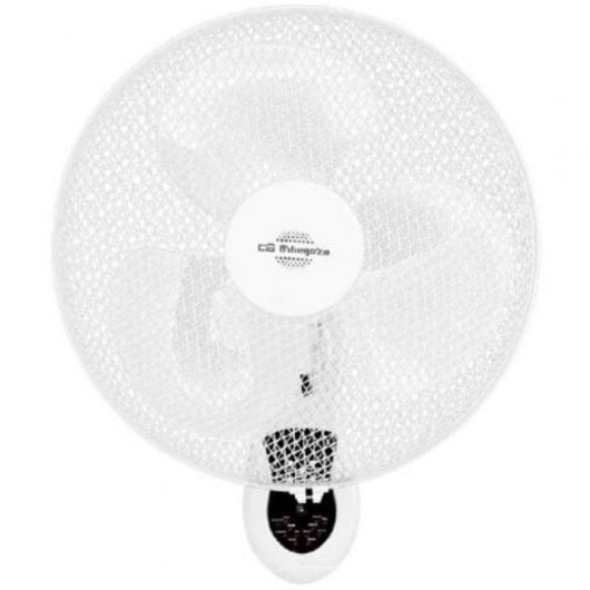Ventoinha de Parede Orbegozo WF 0242 40W 40cm 3 Velocidades Cabeça Oscilante Comando Temporizador