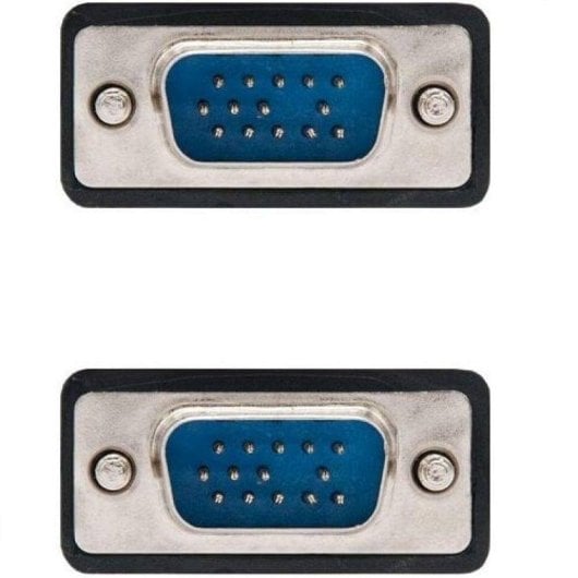 Cavo VGA Nanocable 10.15.1302 1.8m D-Sub HDB15 M/M Nero doppia schermatura
