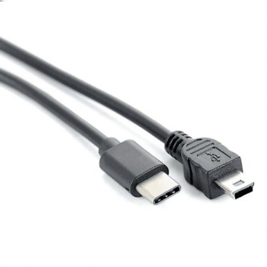 Cavo USB-C 3.1 a Mini USB maschio/maschio 1 m Nero