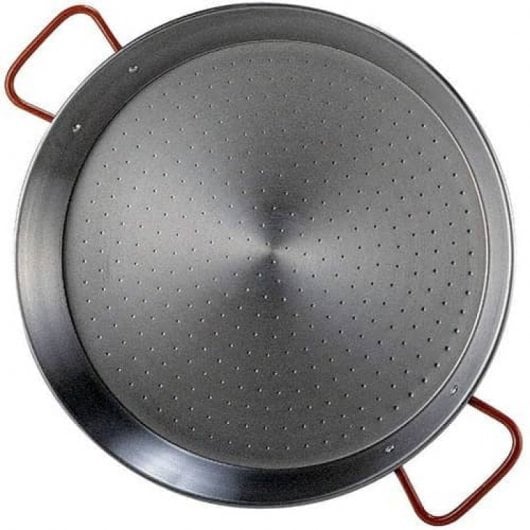 Garcima Valencianische Paella-Pfanne, polierter Stahl, 60 cm
