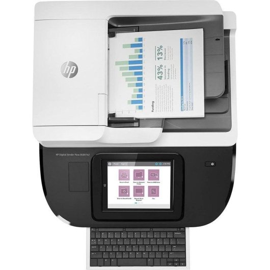 Escáner de red HP Digital Sender Flow 8500FN2 100 ppm ADF 150 hojas