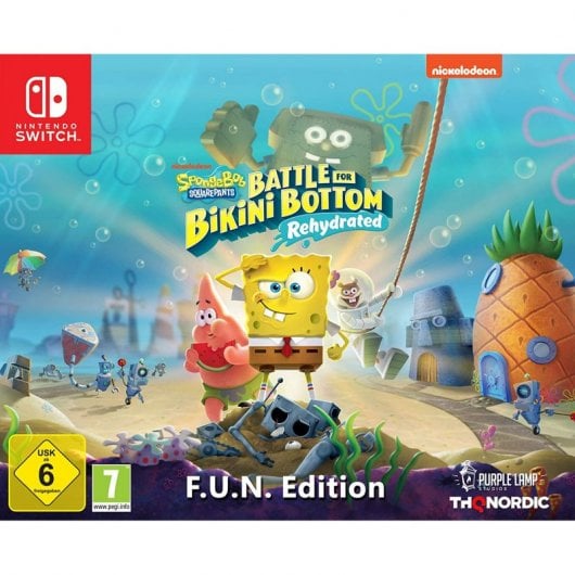 SpongeBob SquarePants: Battle for Bikini Bottom Reidratato F.U.N. Nintendo Switch