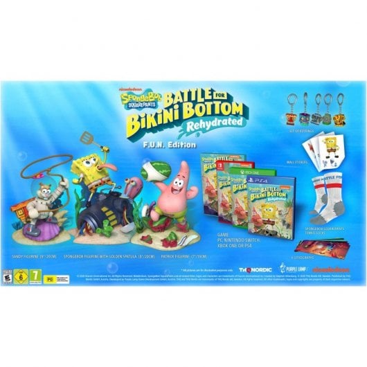SpongeBob SquarePants: Battle for Bikini Bottom Reidratato F.U.N. Nintendo Switch