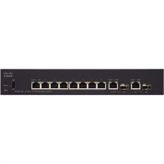 Cisco SF352-08 Switch 8 Portas 10/100 Gerido