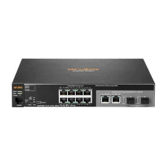 Aruba 2530 8 Gestito L2 Fast Ethernet (10/100) 1U Grigio