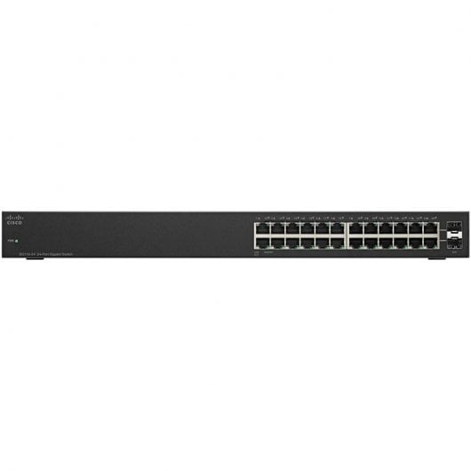Cisco SG110-24 Switch réseau 24 ports Gigabit Noir