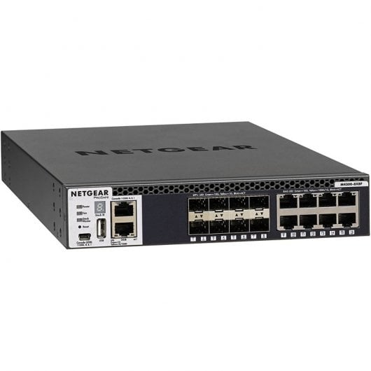NETGEAR M4300-8X8F Gestito L3 10G Ethernet (100/1000/10000) 1U Nero