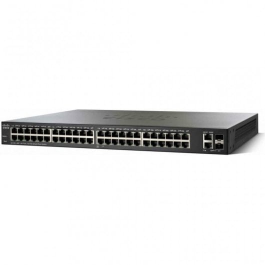 Cisco SF350-48 Switch réseau 48 ports 10/100 noir