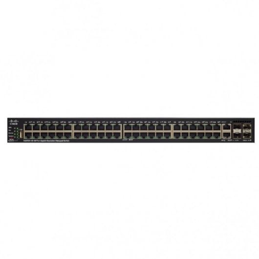 Cisco SG550X-48MP Switch 48 Portas Gigabit PoE Stackable Preto