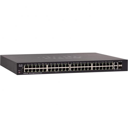 Cisco SG250-50 Switch de Red 50 Puertos Gigabit Smart Gris