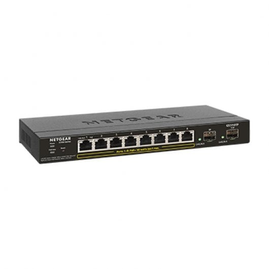 Netgear GS310TP-100EUS Switch réseau 10 ports 8 x PoE+ à 55W noir