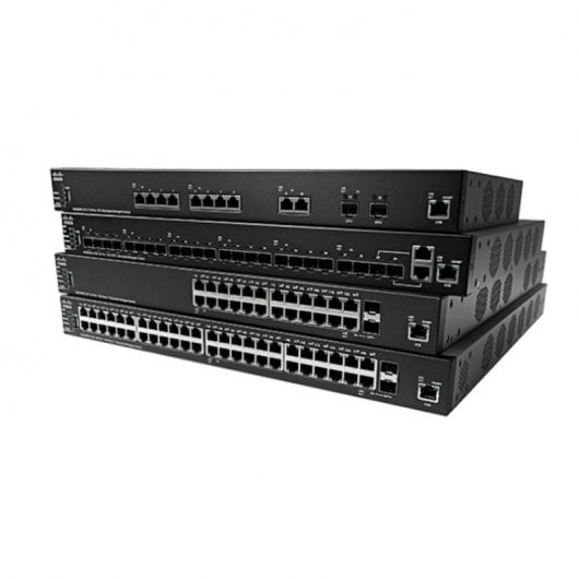 Cisco SX350X-24F-K9-EU Switch de Red 24-Portas 10G SFP Preto