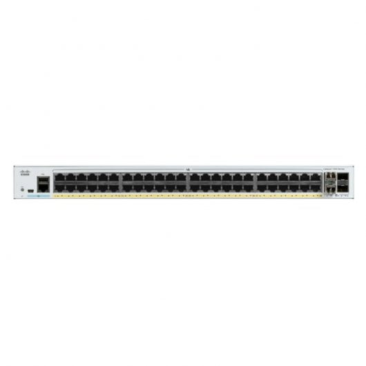 Cisco C1000-48P-4X-L Switch de Red 48 Puertos GbE PoE+