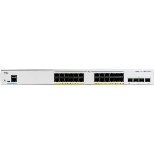 Porte Switch di rete Cisco C1000-24P-4X-L 24 GbE PoE+