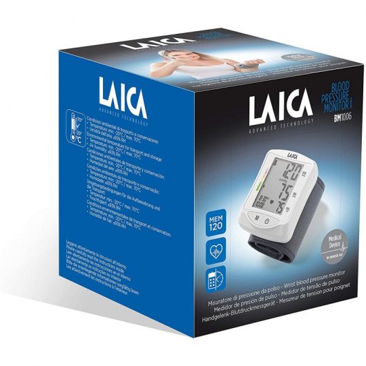 Laica BM1006 Tensiómetro Digital de Brazo Blanco